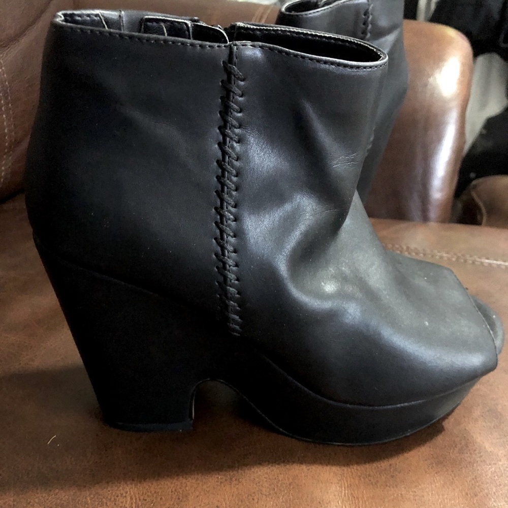 Peep Toe Booties